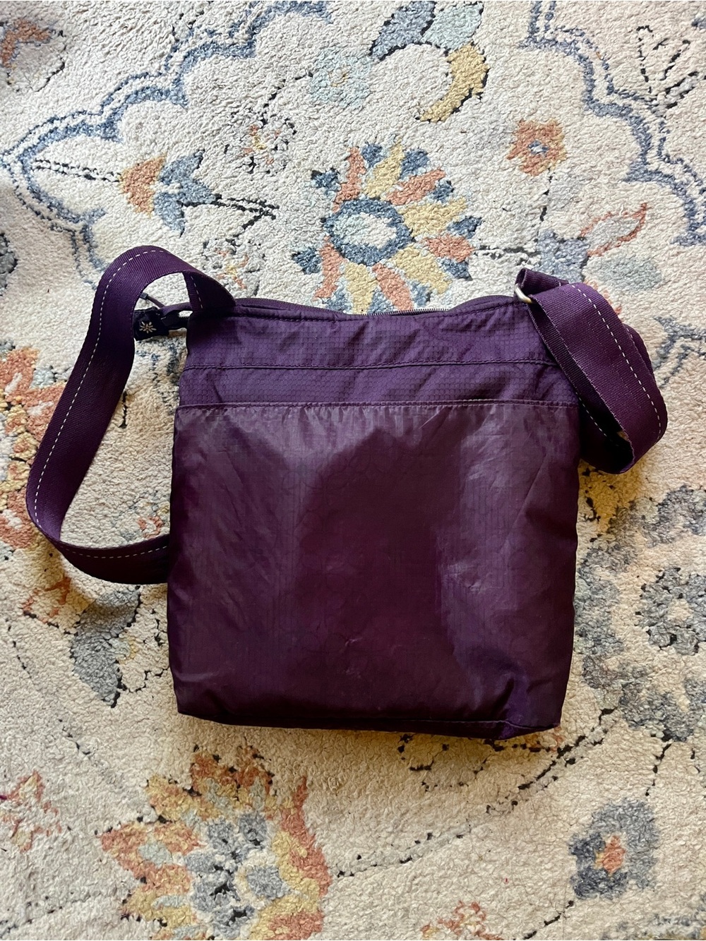 Sherpani Deep Plum Quilted Crossbody Bag - Picture 5 of 13